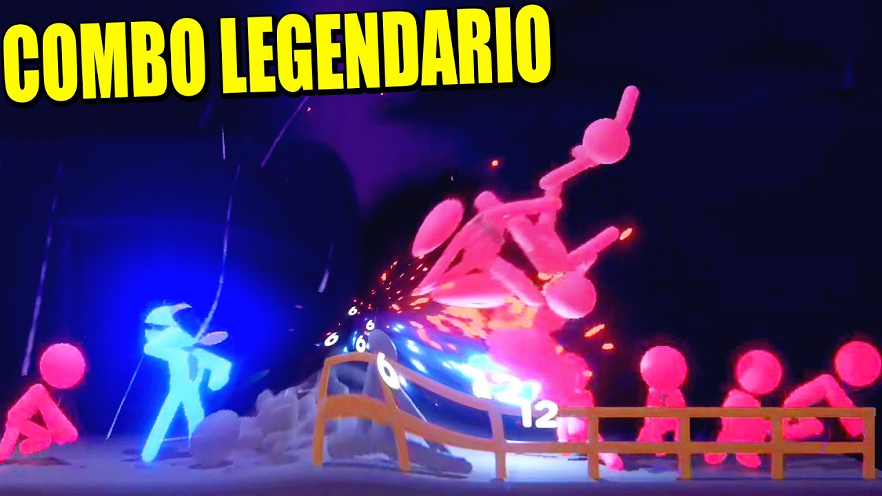 COMBO DE 500!!! - STICK IT TO THE STICKMAN | Gameplay Español - YouTube