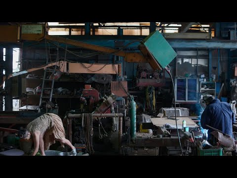 レオナと 織原鉄工 CM編 / "Reona in Orihara Iron Works" commercial ver.
