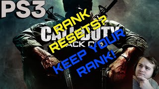 (PS3) HOW TO FIX CALL OF DUTY BO1 RANK RESETING & FREEZING?! screenshot 5