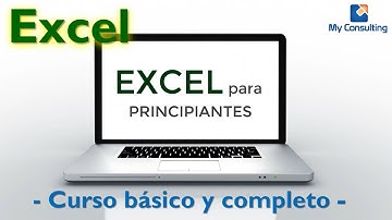 Curso Excel para Principiantes - Cap. 6 - FUNCIONES o FÓRMULAS