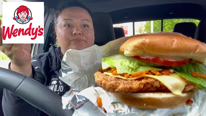Wendy's New Ghost pepper Ranch Chicken Sandwich & Fries