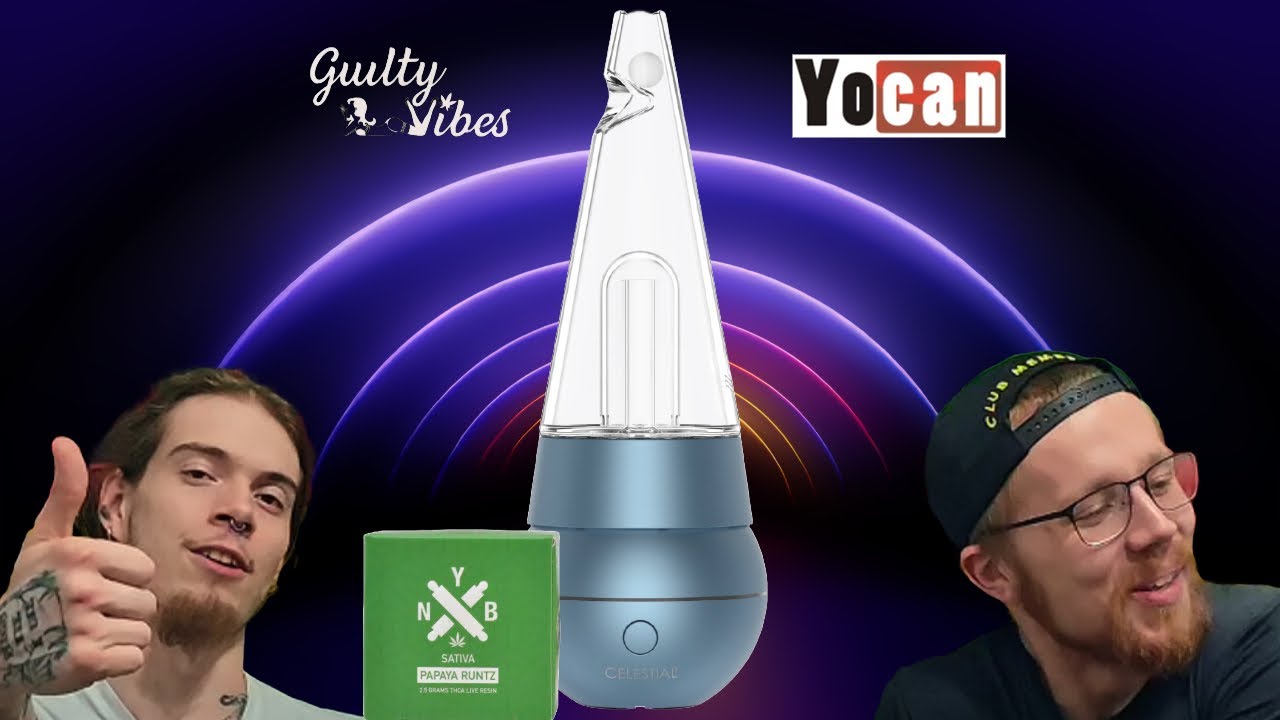 Yocan Celestiel 2 E-RIG Vaporizer (NYB Papaya Runtz)