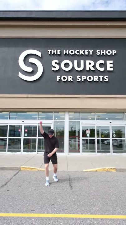 Can we bounce the Moon Ball higher than the store? #hockey #hockeyshop #thehockeyshop #icehockey #nh