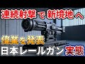 【海外の反応】日本の革新力！120発の連続射撃で全弾2000m/s超えを達成したレールガン【総集編】
