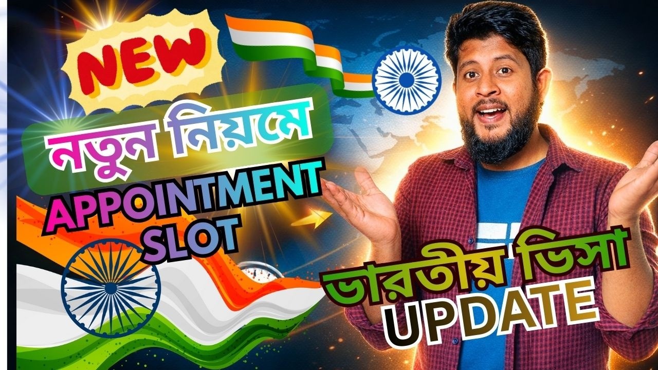 Indian Visa Update 2026 | New Appointment Slot Booking System | Latest Visa News