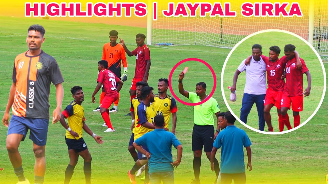 Highlight | Red Card ♦️ | Jaypal Singh Sirka | JSA League 2025 | Premier Division