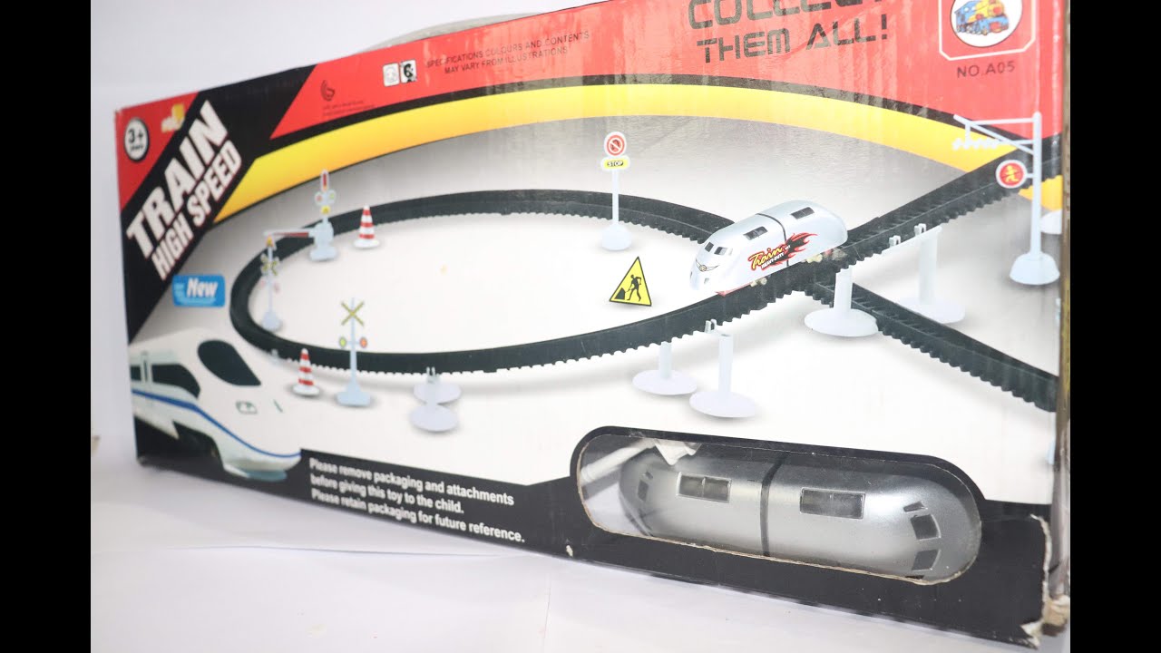 Unboxing Bullet Train |Train Set |Rail Set| BeboToys