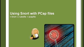 Snort with PCap files