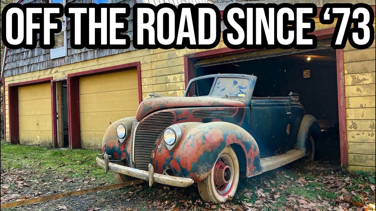 На севере штата Нью-Йорк найден спрятанный хот-род Ford Convertible 1938 года!