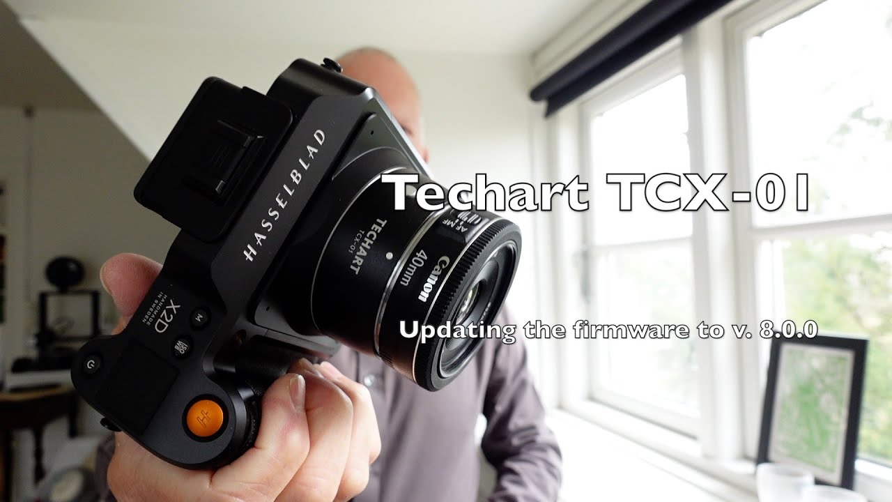 TCX-01 TECHART キヤノンEFマウント → ハッセルブラッドX 新品)TECHART (テックアート) マウントアダプター キヤノンEF