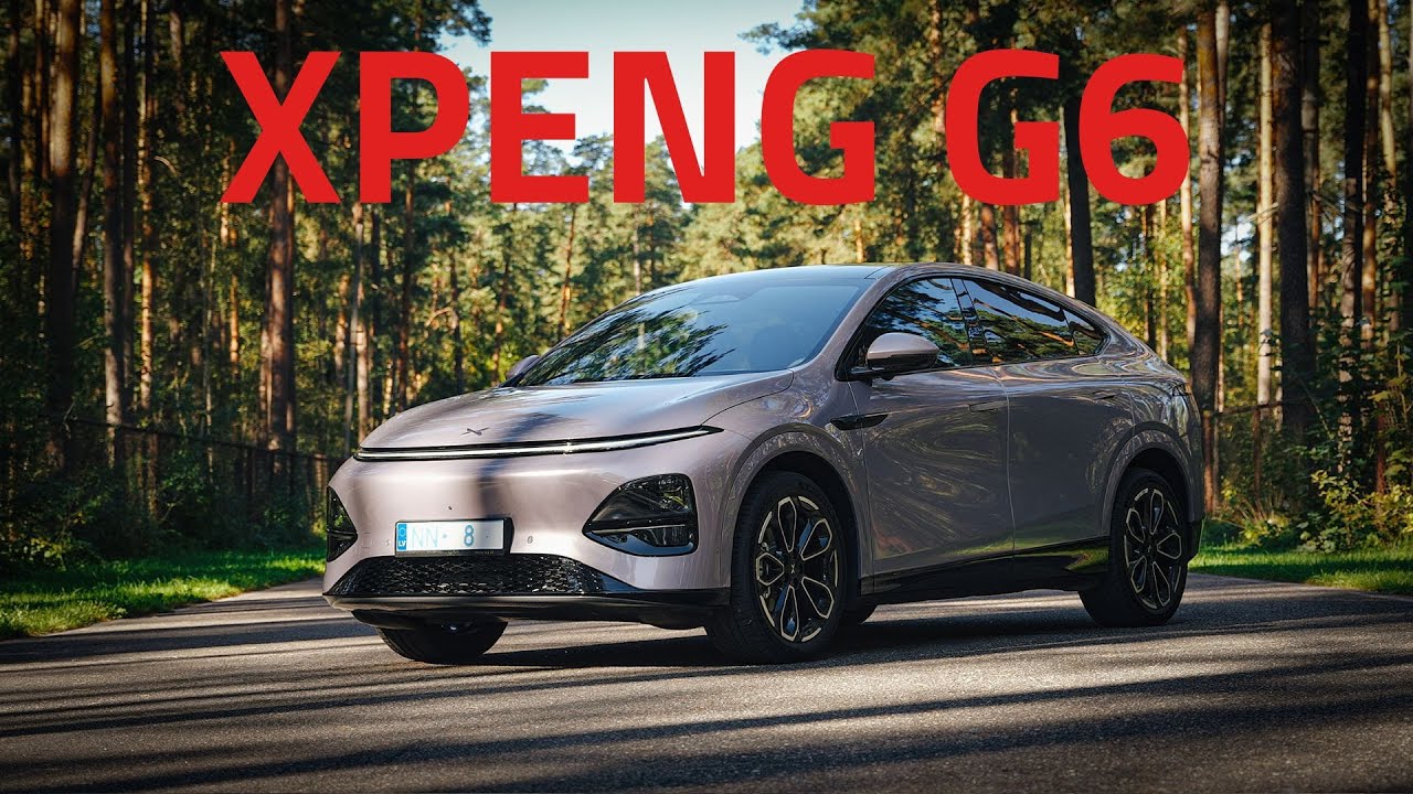 XPENG G6 - автомобиль из фантастического романа.
