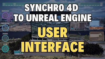 Synchro 4D Unreal  Engine - User Interface