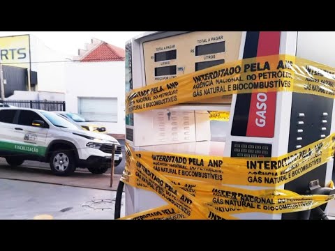 Posto de combustíveis é totalmente lacrado pela ANP