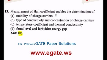 50 Multiple choice questions on Semiconductors  (Part - 1)