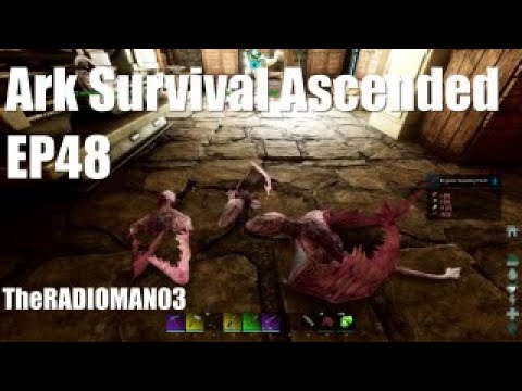 Ark Survival Ascended EP48 "Triplets and a new Male Rex"