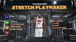 I MADE THE BEST STRETCH PLAYMAKER ON 2K22 CURRENT-GEN!! (Stretch Playmaker)