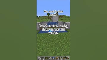 How to make a string duper in Java 1.21 Version You Need To Build this Facing North! #minecraft