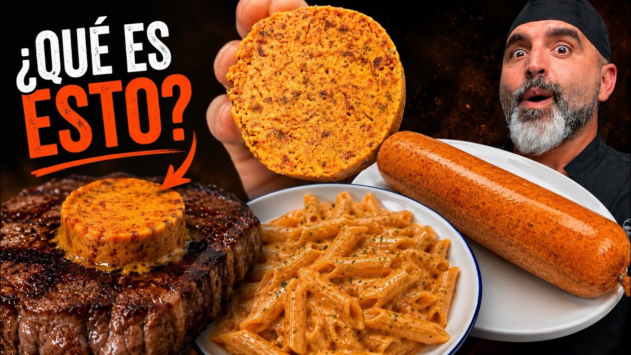 ¿Qué es este cilindro naranja? La mantequilla que mejora cualquier plato 🤯