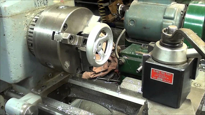 MACHINE SHOP TIPS #159 Making a Lathe Handwheel part 2 tubalcain