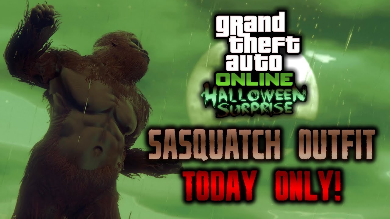 GTA Online BIGFOOT OUTFIT IS HERE For Today Only! Funny Outfit