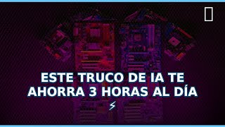 Este truco de IA te ahorra 3 horas al día ⚡ #shorts