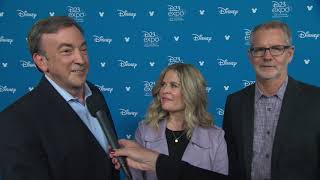 Frozen Ii Jennifer Lee, Chris Buck, Peter Del Vecho D23 Official Movie Interview Screenslam