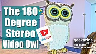 This Owl Records Stereo 180 Degree Video VR