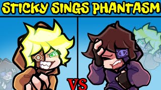 Friday Night Funkin' Sticky Sings Phantasm | Chaos Nightmare (Sonic vs Fleetway) (FNF Mod)