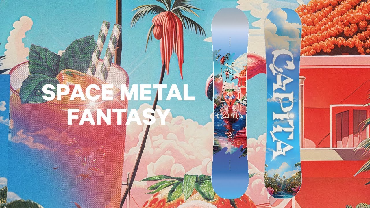 Capita Space Metal Fantasy Snowboards 2025 | Absolute-Snow