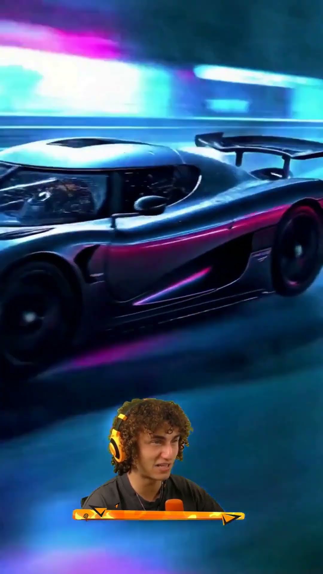 Koenigsegg Jesco in NEON Cyberpunk Race!