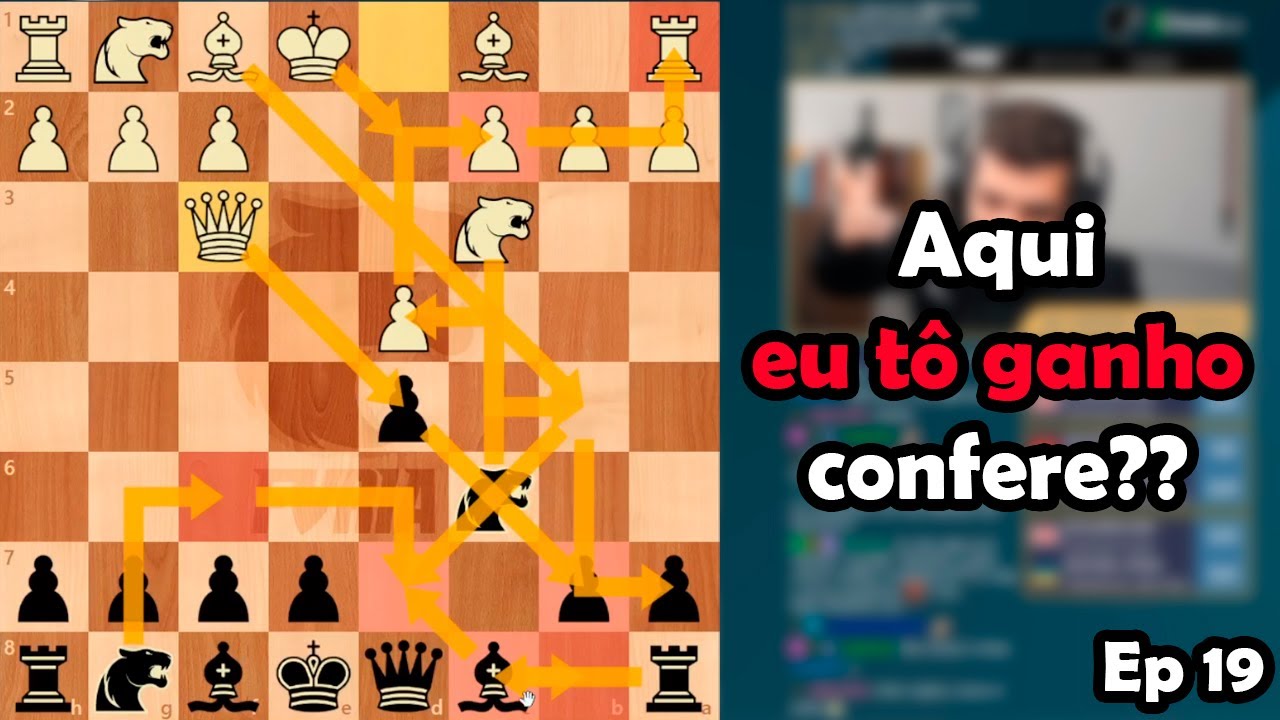 Krikor vs Rafael Leitão - Enfrentando a Lenda do Xadrez nacional!!! 
