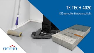 ESD gerechte Hartkornschicht – TX TECH 4020 von Remmers