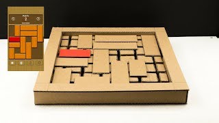 Wow! Amazing DIY Unblock Me Puzzle Game from Cardboard screenshot 2