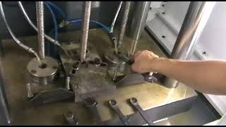 Three Station Broaching Machine for spanner