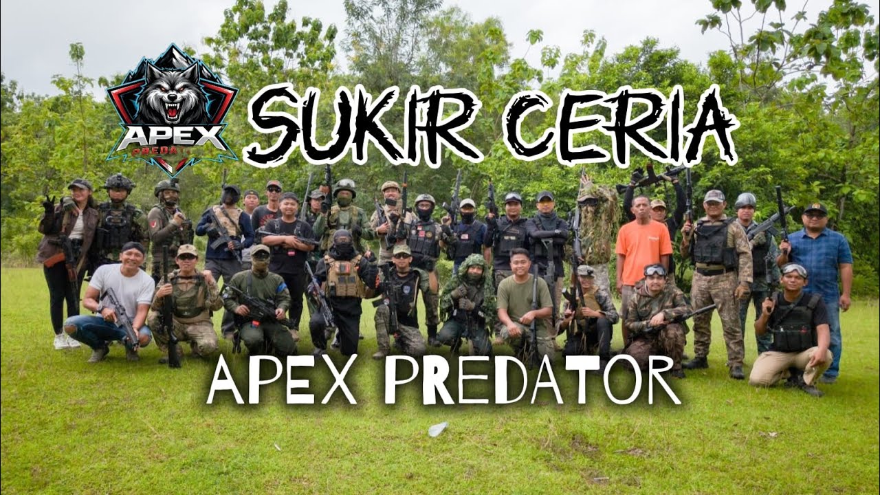 AIRSOFT INDONESIA WARGAMES AIRSOFT PANTURA EXTREAME DI TAMAN SENJA KESESI WITH APEX PREDATOR