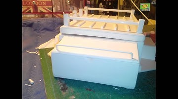 build of a custom scale, 1/10, off road, camper, trailer