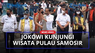 Warga Histeris Jokowi Datang Ke Huta Siallagan Dan Kdanung Ulos Samosir