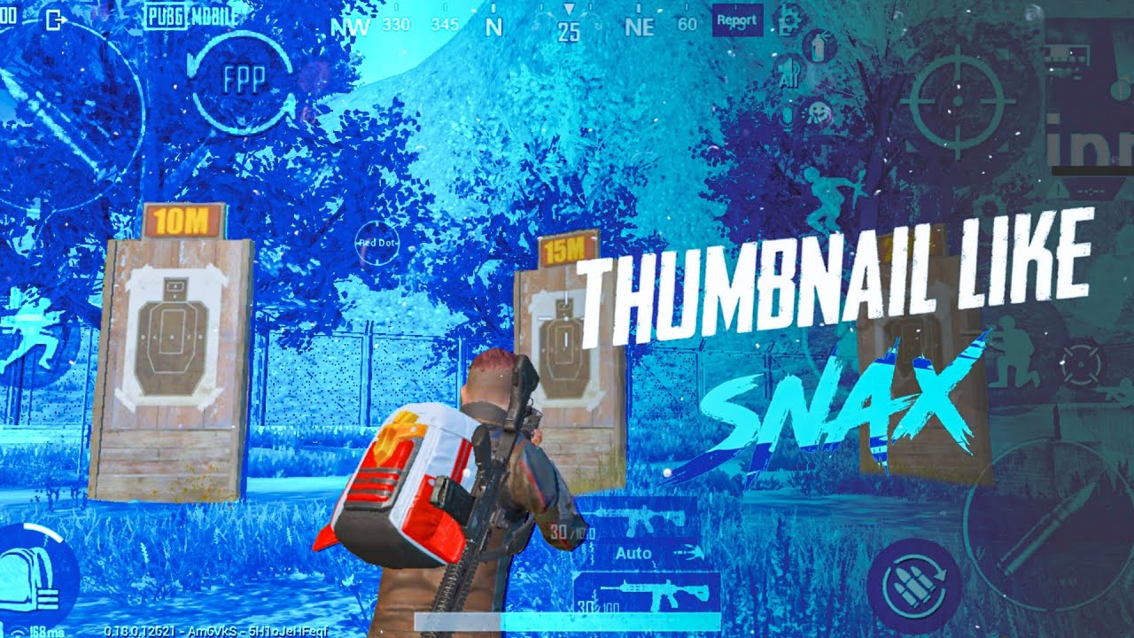 How to make thumbnail like snax gaming in Android ft. Ind snax | pubg mobile |
