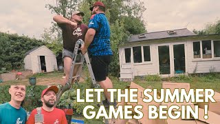 LET THE SUMMER GAMES BEGIN! (BACK IN THE BUILDING VLOG) Update