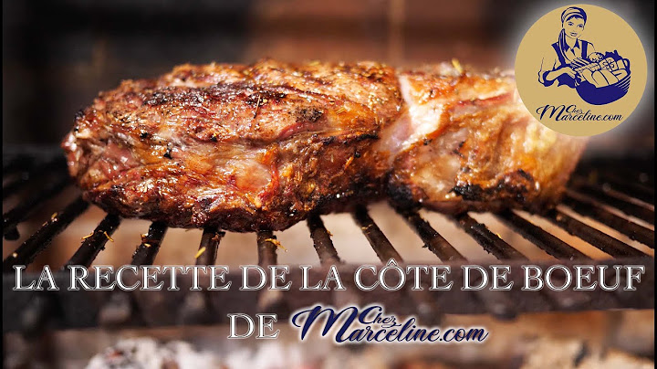 🥩CÔTE DE BOEUF AUBRAC AU BARBECUE DE MARCELINE - Découvrez sa recette pour une cuisson réussi !