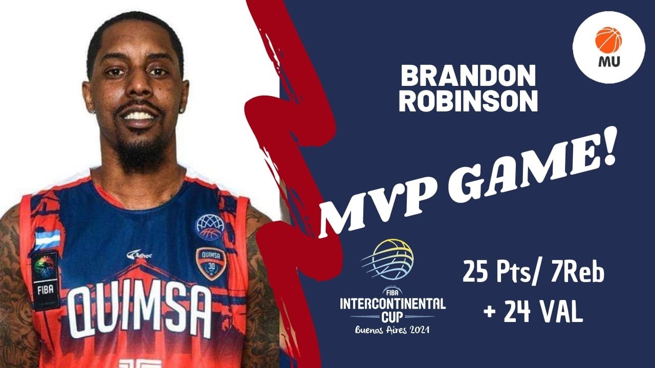 Brandon Robinson vs San Pablo Burgos (25pts/7Reb/+24VAL) - MVP GAME! - 