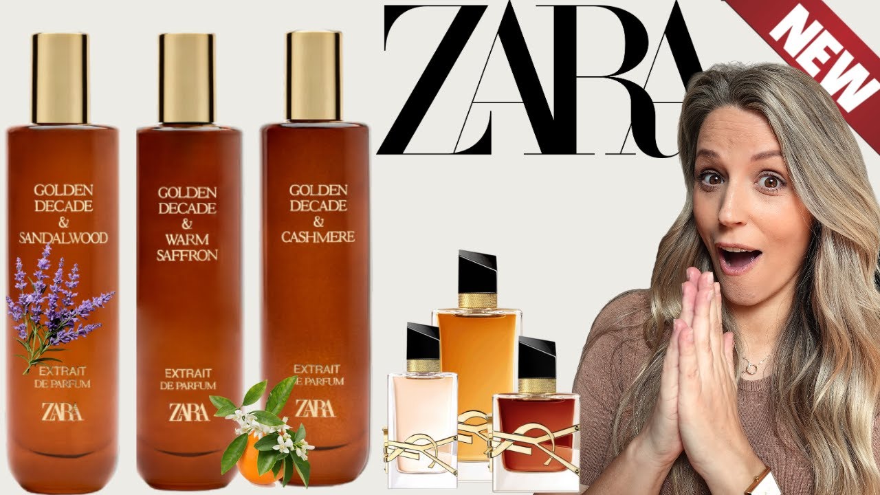 ZARA 🤩 NEW Golden Decade Perfume EXTRAIT! Warm Saffron, Cashmere, Sandalwood | Review + Rating 👌🏼