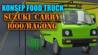 Suzuki Carry Bagong Food Truck