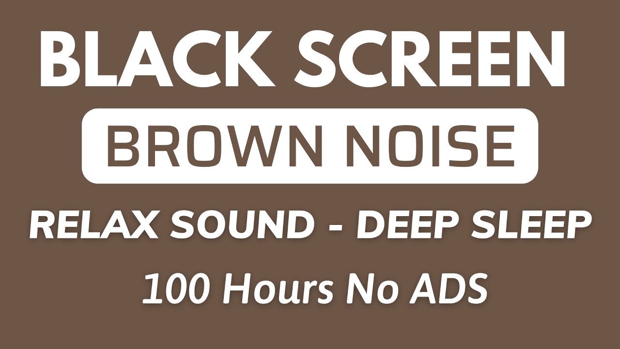 Smoothed Brown Noise 8-Hours - Remastered, for Relaxation, Sleep, Studying  and Tinnitus ☯108 