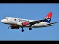 Good job!!! Air Serbia captain makes perfect landing (1080p)