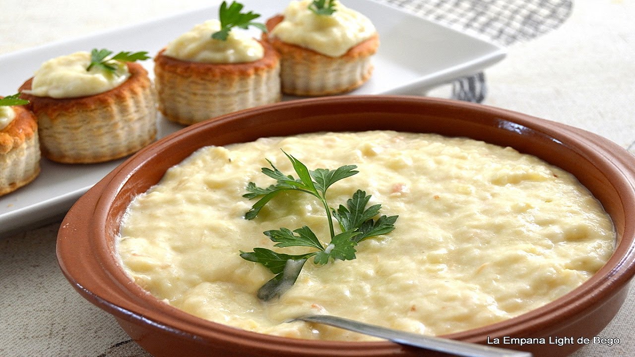 Brandada de Bacalao y Patata. Receta Fácil para Dipear o Rellenar Volovanes, Tostas y Montaditos.
