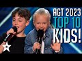 These Kids Have Talent! TOP 10 BEST Kid Auditions from America's Got Talent 2023!
