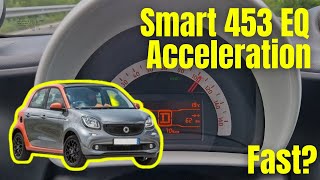 Smart Eq Forfour 453 0100 Kmh Acceleration