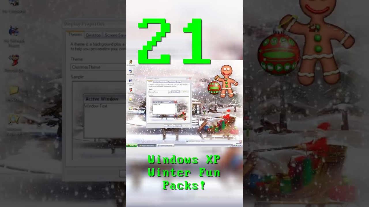 Day 21 - PIPER.EXE's Christmas Advent Calendar 2025! - Windows XP Winter Fun Packs