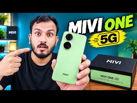 MIVI ONE 5G Best Smartphone Under 15k? 🚀 Massive 6000 mAh Battery 🔋